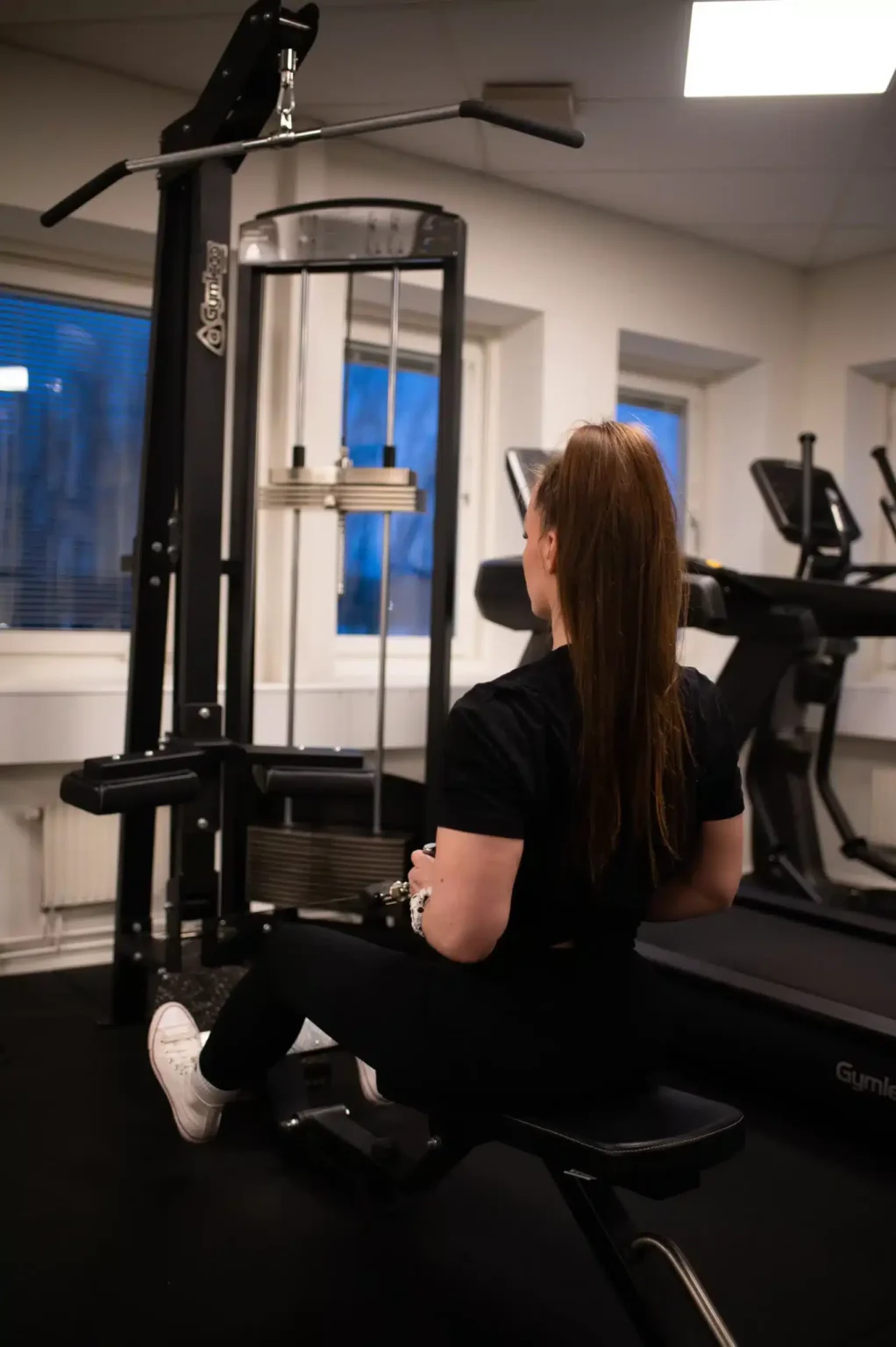 Gymleco 214 Lateral Pulldown / Seated Row, Image 4