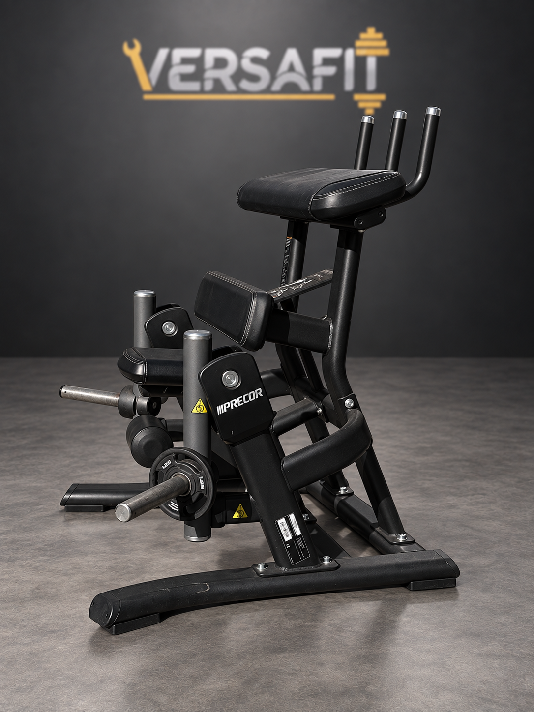 Precor Discovery Plate Loaded Leg Curl, Image 2