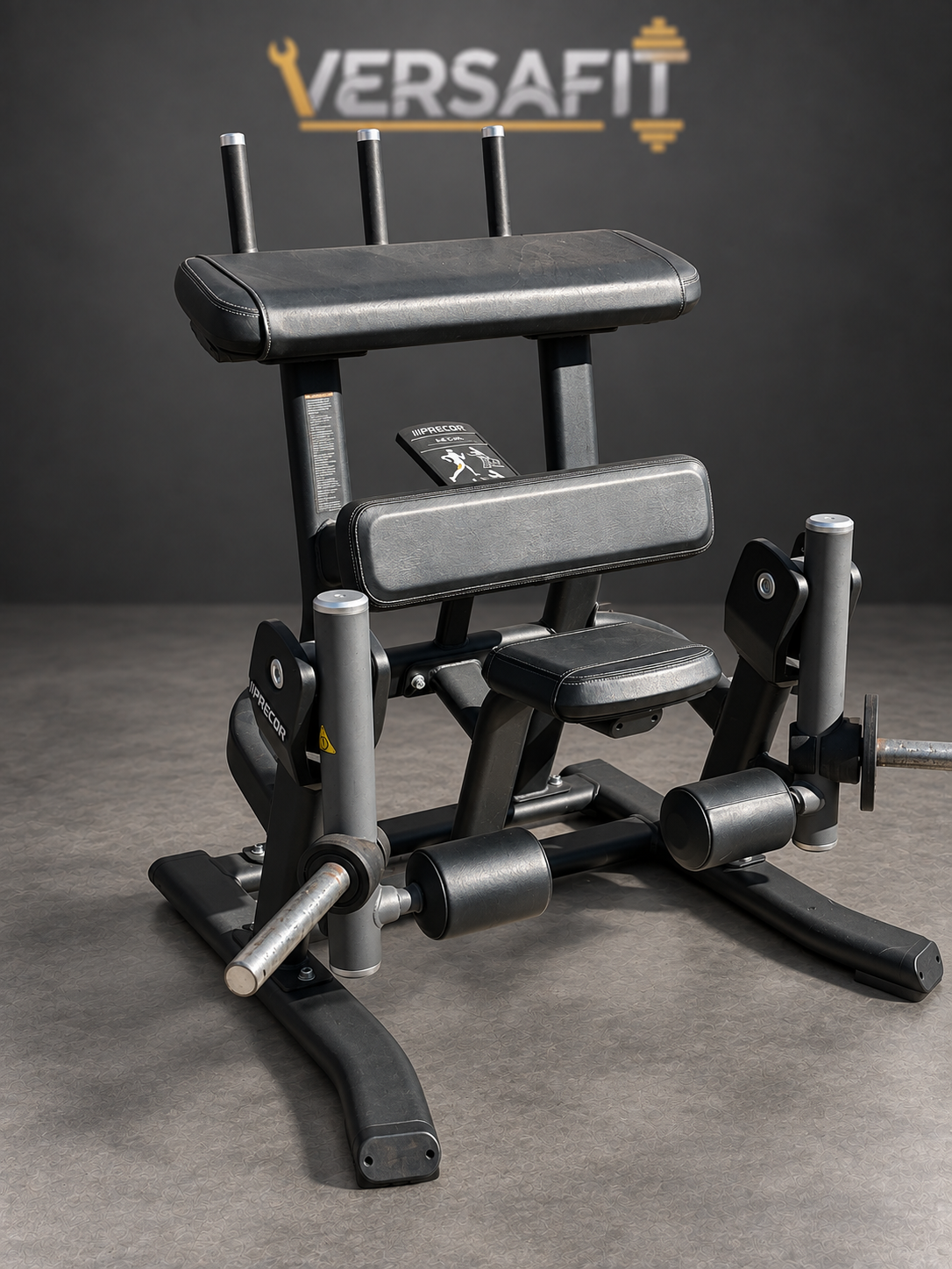 Precor Discovery Plate Loaded Leg Curl, Image 3